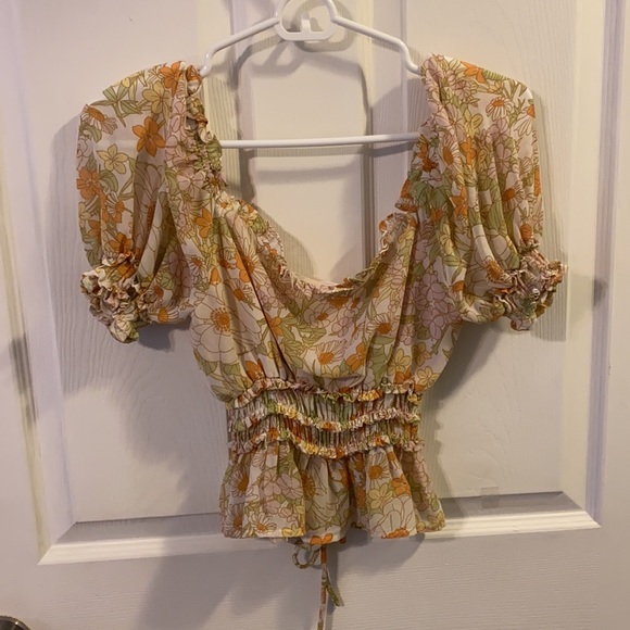 ASTR XS floral print crop top - Picture 2 of 2